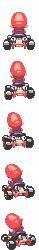 A sprite of Mario